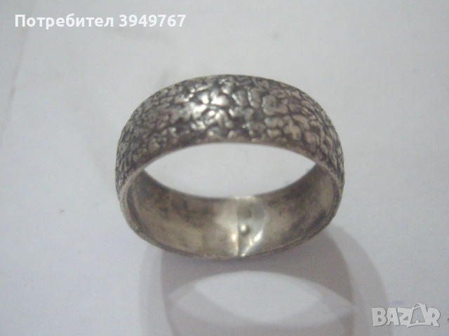 Сребърен пръстен., снимка 2 - Пръстени - 54456319