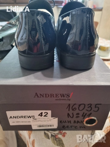 Мъжки обувки Andrew's , снимка 5 - Маратонки - 54634348