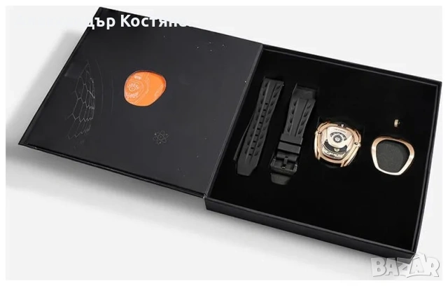 Нов часовник Tsar Bomba ELY8213GB - гаранция, снимка 2 - Мъжки - 55213931