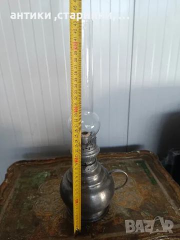 Ретро Калаена газова лампа!, снимка 5 - Други - 55317459