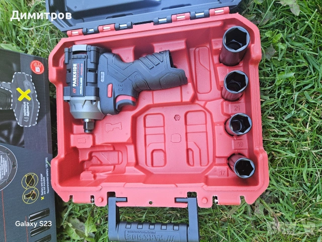 Акумулаторен ударен гайковерт Parkside PPDSSA 12V A1, снимка 2 - Винтоверти - 54996319