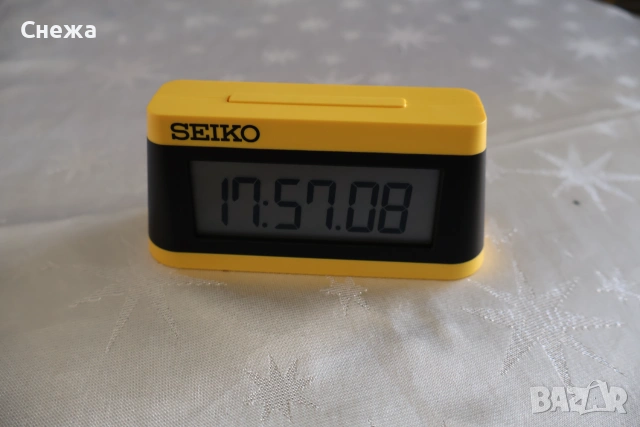  Seiko QHL091Y дигитален маратонски часовник, снимка 2 - Други - 55079853