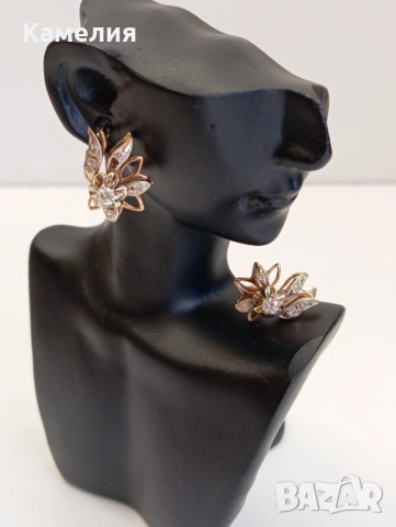 Руско злато , снимка 3 - Обеци - 54120165