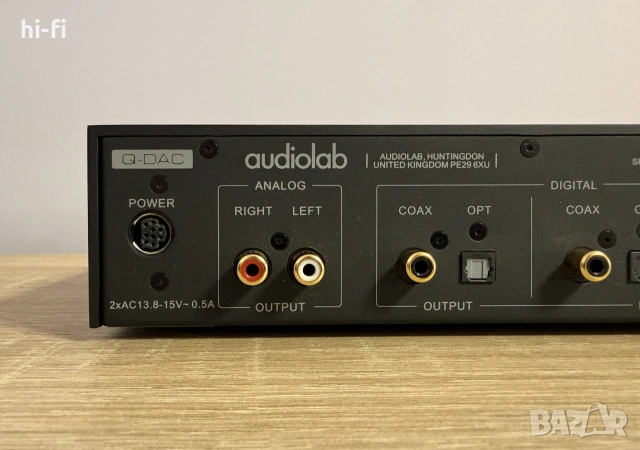 Audiolab Q-DАС / preamp / headphone amp / usb dac, снимка 10 - Ресийвъри, усилватели, смесителни пултове - 55179414