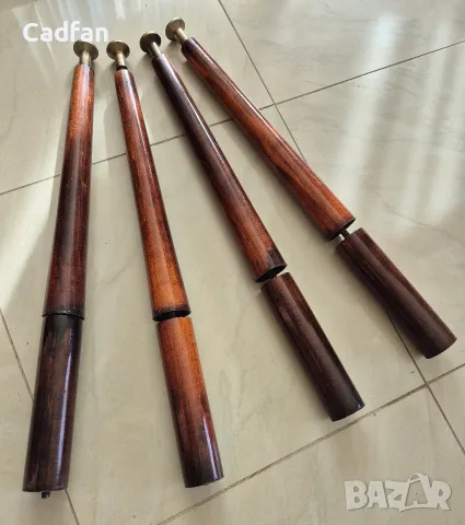 Комплект крака за мебели масивно дърво, снимка 2 - Други - 55522996