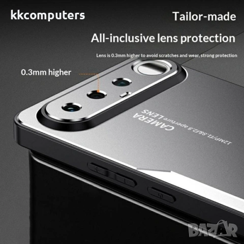 Алуминиев Калъф за Realme 16 5G - TPU+PC, Honeycomb дизайн, 0.3mm защита, 4 цвята, снимка 8 - Калъфи, кейсове - 54387359