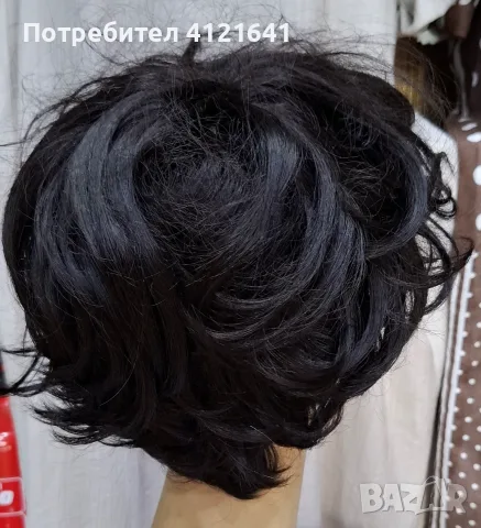 Перука кестенява, къса, нова, снимка 4 - Аксесоари за коса - 55295938