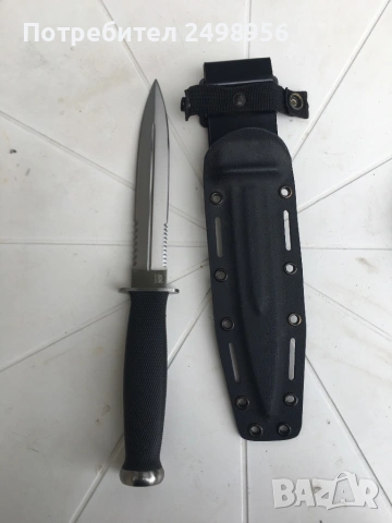 Vtg SOG Specialty S25 Seki Japan Desert Dagger Fixed Blade Knife & Sheath