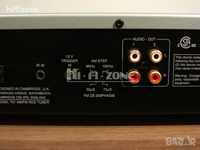 Тунер Arcam t61, снимка 7 - Ресийвъри, усилватели, смесителни пултове - 54954205