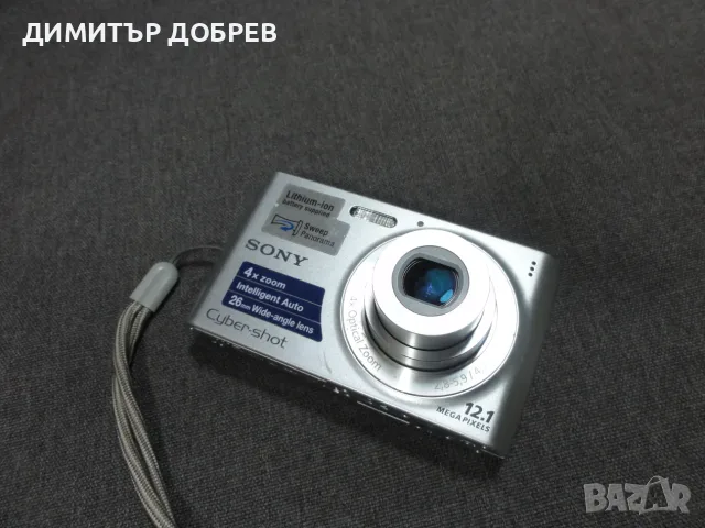 ЦИФРОВ ФОТОАПАРАТ SONY CYBER SHOT DSC W510 12 1MP CCD DIGITAL CAMERA Y2K DIGICAM, снимка 5 - Фотоапарати - 55423481