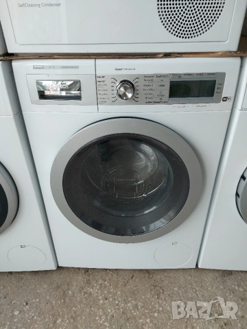 Комплект Пералня Bosch HomeProfessional + Сушилня Bosch HomeProfessional А+++, снимка 3 - Перални - 54869775