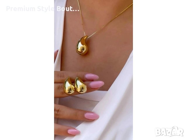 Комплект обеци и колие 