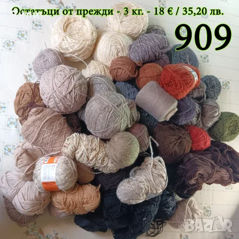 Евтини прежди в малки количества - нови и остатъци, снимка 7 - Други - 52042357