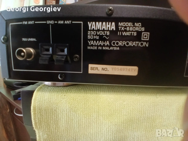 ТУНЕР ЯМАХА ТХ-680 RDS, снимка 4 - Аудиосистеми - 55160808