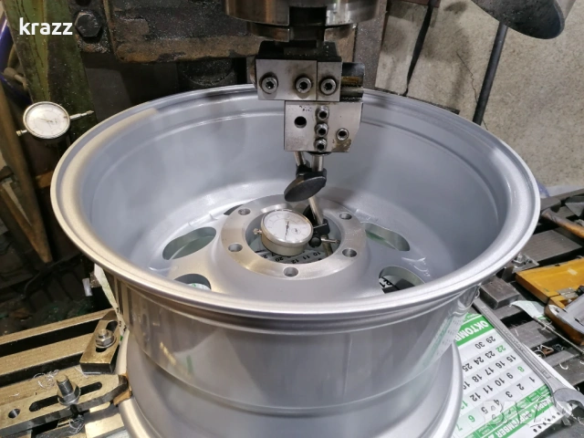 Джанти - корекция на централният отвор