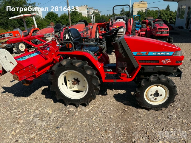 Трактор YANMAR Ke-4  4x4, снимка 3 - Селскостопанска техника - 55239949