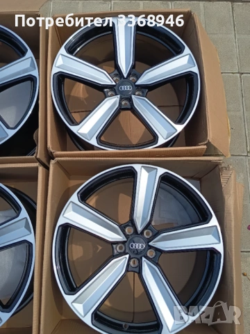 КОМПЛЕКТ НОВИ ДЖАНТИ АУДИ Audi 20" 5x112 NEW Rotor 5х112, снимка 4 - Гуми и джанти - 54782066