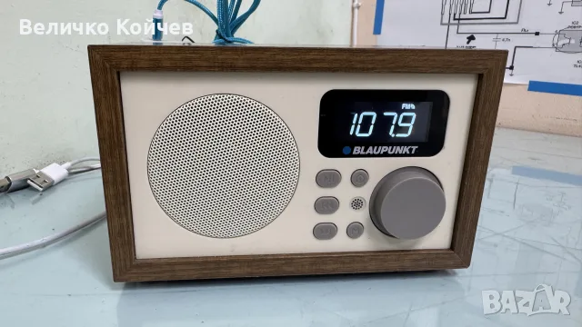 Портативно радио Blaupunkt с usb и aux,Mp3 плеър!