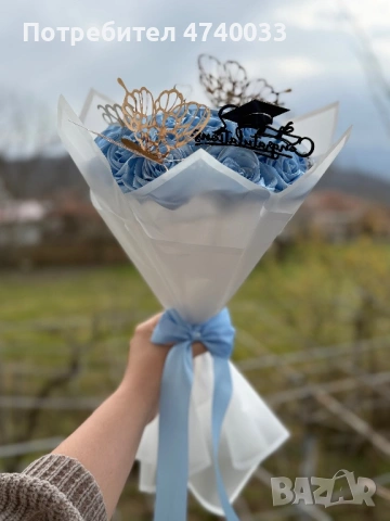 ПРОМОЦИЯ БЕЗПЛАТЕН БУКЕТ ОТ САТЕНЕНИ РОЗИ, снимка 9 - Подаръци за жени - 53973784