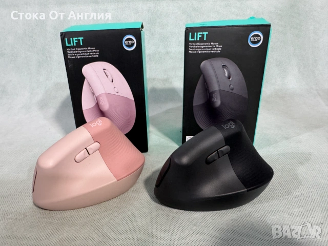 Mишка - Logitech Ergo Lift Left , снимка 2 - Клавиатури и мишки - 53810440