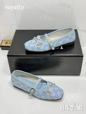 Gucci Нови Дамски Елегантни Обувки Различни Цветове Гучи с Кутия , снимка 6 - Дамски елегантни обувки - 55621922