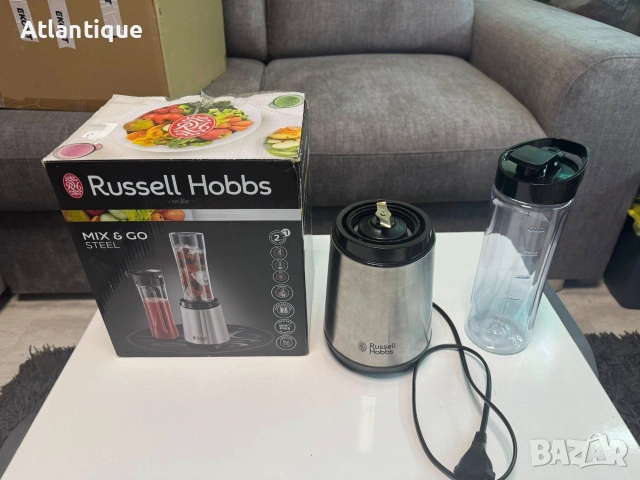 мини блендер Russell Hobbs Mix & Go - 600мл - 300Watt, снимка 2 - Блендери - 55076965