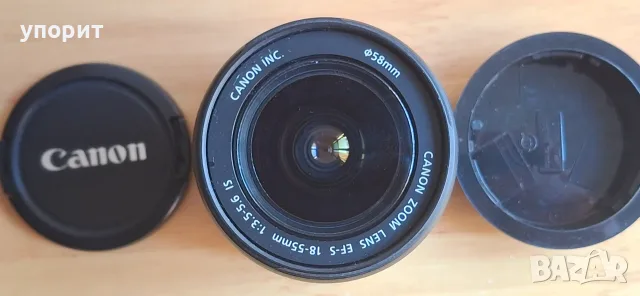 Canon Zoom Lens EF-S 18-55mm 1:3.5-5.6 IS, снимка 4 - Обективи и филтри - 55577394