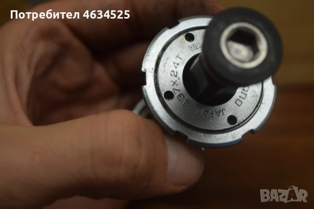 Ретро Шосейно Средно Движение Shimano, снимка 2 - Части за велосипеди - 55000420