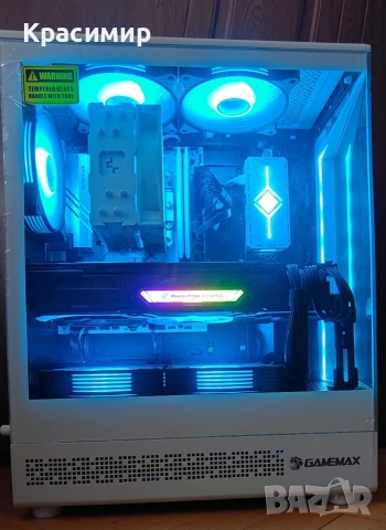 Геймърски компютър Ryzen 5 7500f, AMD Radeon 6800xt,32gb ddr5,1tb nvme, снимка 5 - Геймърски - 53140981