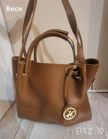 Дамска чанта U.S. Polo Assn., снимка 2 - Чанти - 54371345