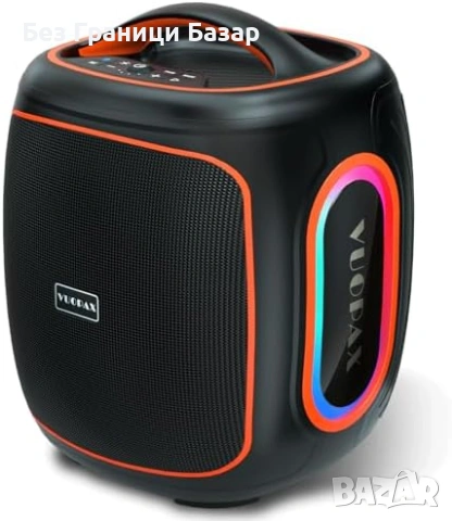 Нова Преносима Bluetooth Колона 120W Subwoofer TWS RGB 30 часа Батерия Високоговорил