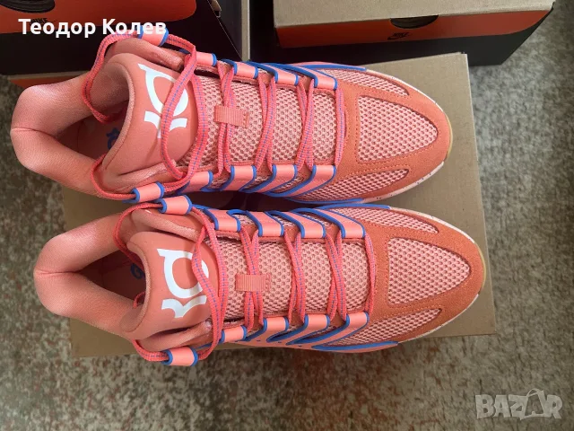 Чисто нови! Баскетболни обувки Nike KD18/Atomic pink, снимка 4 - Спортни обувки - 55479007