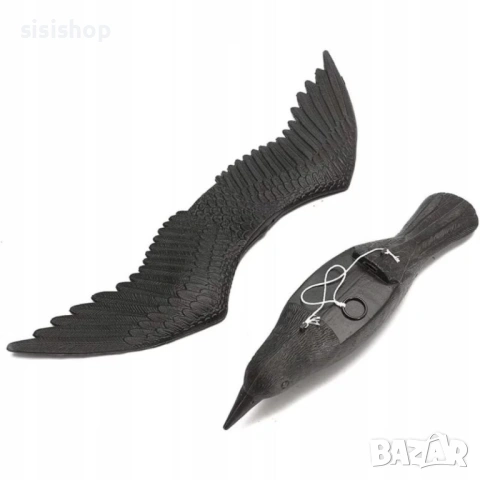 Мащабен макет на гарван – 59 см разперени криле 4909, снимка 6 - Други стоки за дома - 53993364