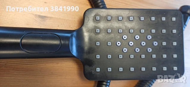 Черен ръчен душ Deante Nero и шлаух, снимка 3 - Други стоки за дома - 53997428