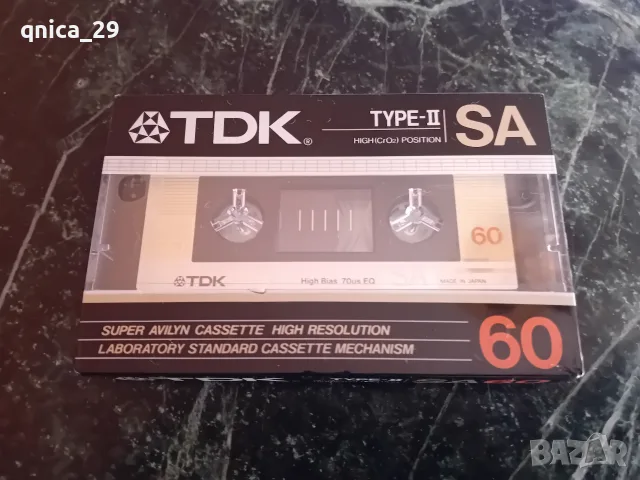 TDK SA-60 аудио касета