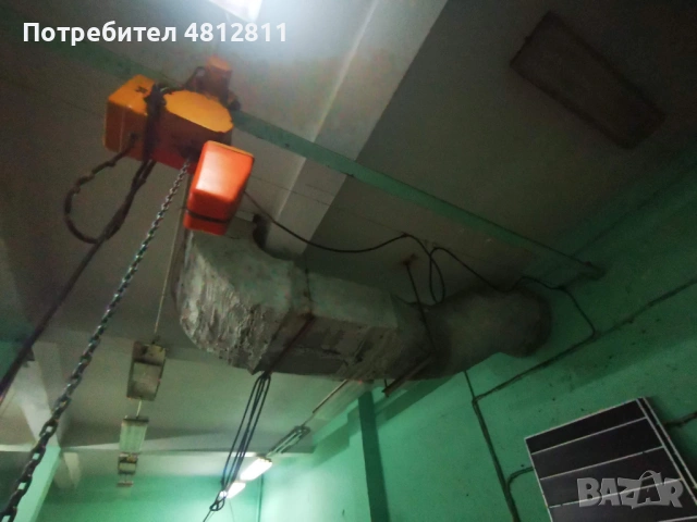 Телфер , снимка 5 - Други машини и части - 54594642