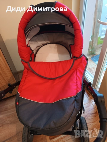 Количка 3 в 1, снимка 4 - Детски колички - 54292297