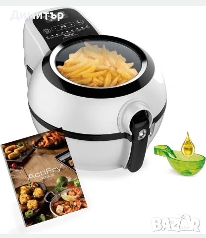 Фритюрник с горещ въздух Tefal FZ 7600 ActiFry Genius 1.2 кг,1500W