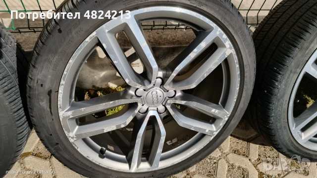21 цола ОРИГИНАЛНИ джанти с гуми Pirelli за Audi SQ5, снимка 4 - Гуми и джанти - 54499425
