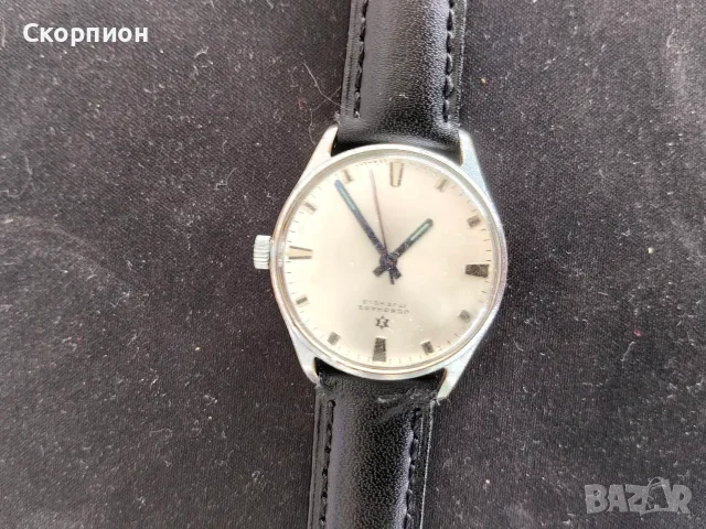 Мъжки ръчен часовник - JUNGHANS - ГЕРМАНИЯ , снимка 3 - Джобни - 49814508
