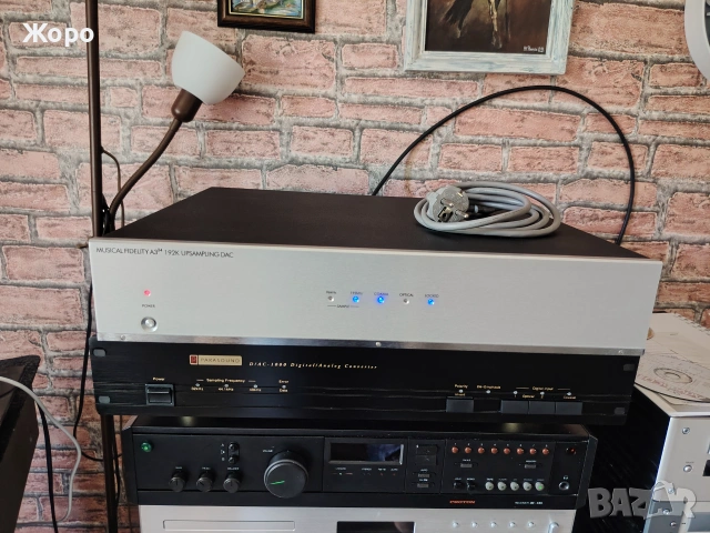 ⏯️Клип. Musical Fidelity A3-24 192k Hi-End DAC, снимка 4 - Аудиосистеми - 55263372