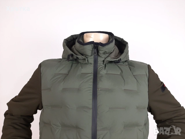 Peuterey Holzer - Оригинално мъжко хибридно яке размер L, снимка 8 - Якета - 54000095