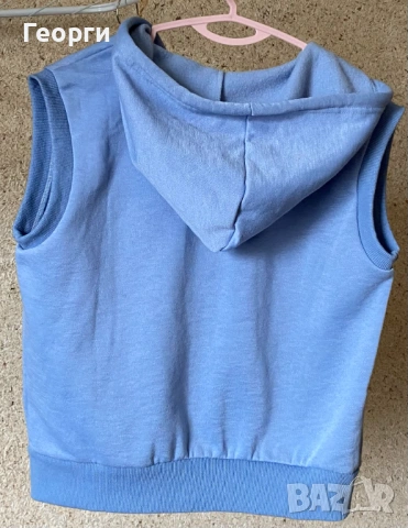 Нов светло син елек, подходящ за сезона, снимка 2 - Елеци - 53970052