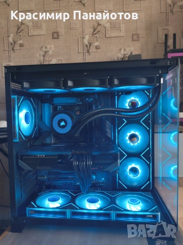 ЧИСТО НОВ! Геймърски компютър - R7 9850X3D / 32GB 6400MHz / RX 9070 XT 16GB / 2TB NVME / 1000W, снимка 2 - Геймърски - 54641398