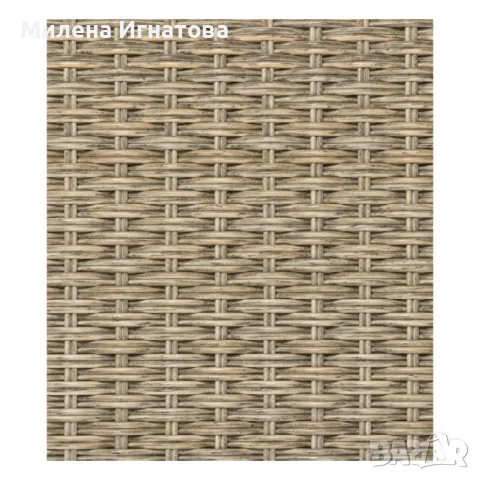 Градински комплект Barletta за 5 души от техноратан, бежов, снимка 3 - Градински мебели, декорация  - 55409676