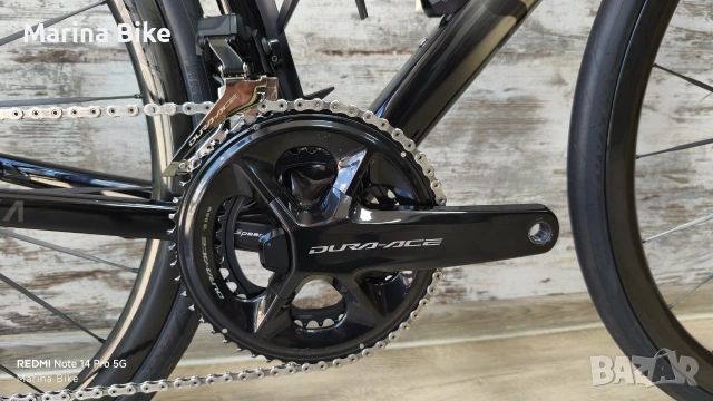 Карбонов шосеен велосипед Seka Spear RDC Dura-Ace Di2 Powermeter Elitewheels | M, снимка 3 - Велосипеди - 55237098