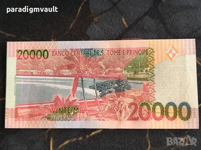 Банкнота - Сао Томе и Принсипи - 20000 добрас UNC | 2013г., снимка 2 - Нумизматика и бонистика - 55657422