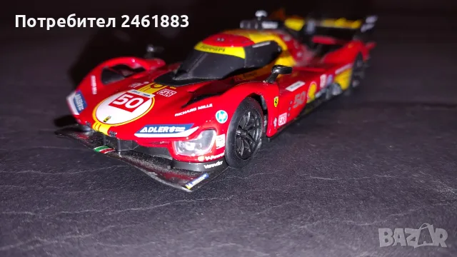 1/41 Bburago за Shell Ferrari 499, R/C с bluetooth 