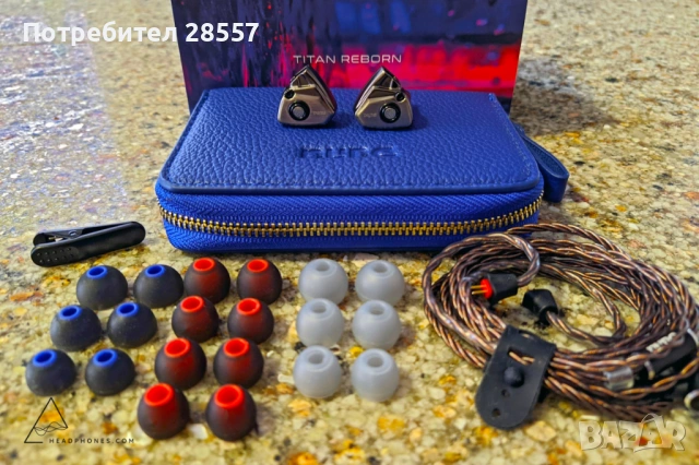 Нови- неотваряни DUNU TITAN S  11mm Dynamic Driver Monitor IEM, снимка 4 - Слушалки и портативни колонки - 51428105