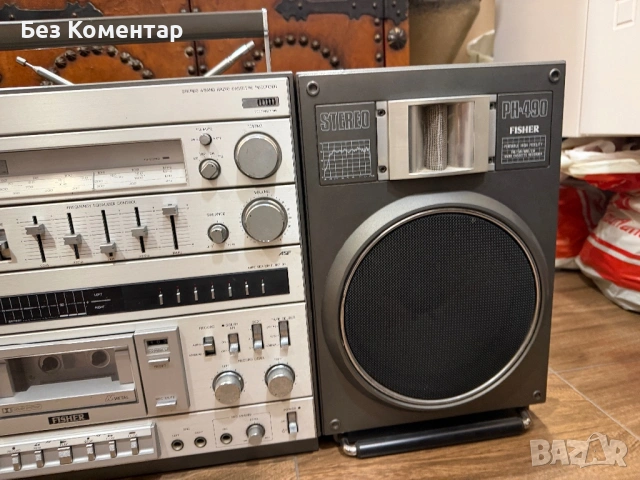 Fisher PH-490 касетофон, снимка 3 - Радиокасетофони, транзистори - 54666109